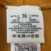 エルメス HERMES トルサード カシミヤ混ニットワンピース イエロー シルク レディース ワンピース