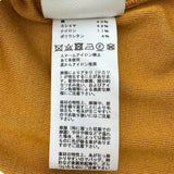 エルメス HERMES トルサード カシミヤ混ニットワンピース イエロー シルク レディース ワンピース