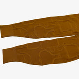エルメス HERMES トルサード カシミヤ混ニットワンピース イエロー シルク レディース ワンピース
