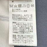 エルメス HERMES ベルト柄シルクノースリーブチュニック ネイビー シルク レディース チュニック