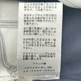 エルメス HERMES ベルト柄シルクノースリーブチュニック ネイビー シルク レディース チュニック