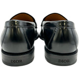 クリスチャン・ディオール Christian Dior Granville CDバックルローファー 3LO138ZJQ ブラック レザー メンズ ローファー