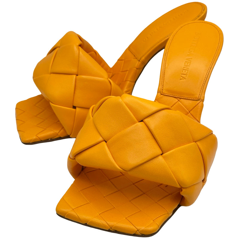 BOTTEGA VENETA レザーサンダル ボッテガ・ヴェネタ BOTTEGA VENETA イントレチャートレザーミュール