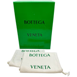 ボッテガ・ヴェネタ BOTTEGA VENETA イントレチャートレザーミュールサンダル オレンジ レザー レディース サンダル