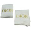 クリスチャン・ディオール Christian Dior CDロゴレザーローカットスニーカー KUK313CLD ブラック レザー メンズ スニーカー