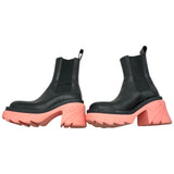 ボッテガ・ヴェネタ BOTTEGA VENETA フラッシュ サイドゴアレザーブーツ ブラック レザー レディース ブーツ