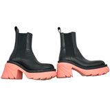 ボッテガ・ヴェネタ BOTTEGA VENETA フラッシュ サイドゴアレザーブーツ ブラック レザー レディース ブーツ