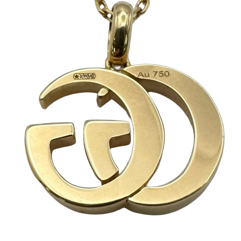グッチ GUCCI ダブルG ネックレス ゴールド Au750 ジュエリー | 中古