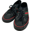 グッチ GUCCI テニス1977 GGシェリーライン ローカットスニーカー ブラック ナイロン レディース スニーカー