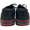 グッチ GUCCI テニス1977 GGシェリーライン ローカットスニーカー ブラック ナイロン レディース スニーカー