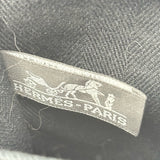 エルメス HERMES ヴィルパライソPM ブラック シルバー金具 トワル レディース ハンドバッグ