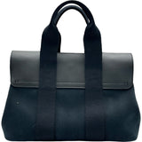 エルメス HERMES ヴィルパライソPM ブラック シルバー金具 トワル レディース ハンドバッグ