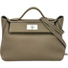 エルメス HERMES ヴァンキャルト29 K刻印 エトゥープ シルバー金具 トゴ/スイフト レディース ショルダーバッグ