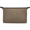 エルメス HERMES ヴィドポッシュ W刻印 エトゥープ シルバー金具 トゴ レディース ショルダーバッグ