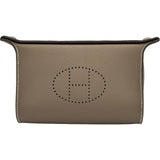 エルメス HERMES ヴィドポッシュ W刻印 エトゥープ シルバー金具 トゴ レディース ショルダーバッグ