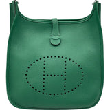 エルメス HERMES エヴリン3 PM K刻印 ヴェールモワイヤン シルバー金具 トリヨン レディース ショルダーバッグ