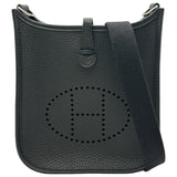 エルメス HERMES エヴリンTPM K刻印 ブラック トリヨン レディース ショルダーバッグ