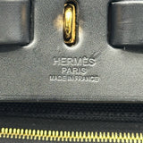 エルメス HERMES エールバッグジップアド Z刻印 ブラック ゴールド金具 トワル レディース リュック・デイパック