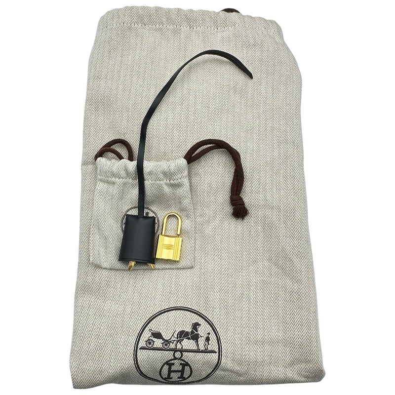 HERMES エルメス　エール バッグ　アド　リュック　カデナ　S金具 エルメス HERMES エールバッグジップアド Z刻印 ブラック ゴールド金具