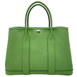 エルメス HERMES ガーデンパーティTPM U刻印 ヴェールクリケット シルバー金具 エプソン レディース ハンドバッグ