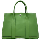 エルメス HERMES ガーデンパーティTPM U刻印 ヴェールクリケット シルバー金具 エプソン レディース ハンドバッグ