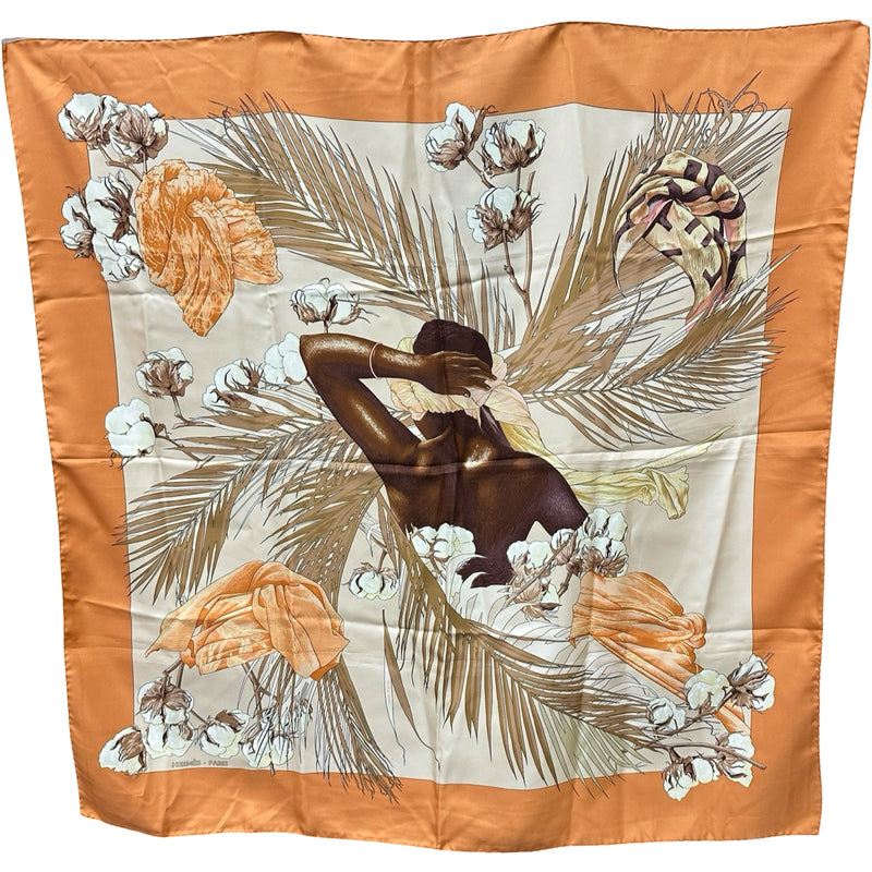 HERMÈS カレ90 王妃のターバン TURBANS DES REINES エルメス HERMES カレ90 TURBANS DES REINES シルク レディース