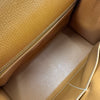 エルメス HERMES ケリー28 外縫い □K刻印 ナチュラル シルバー金具 ヴァッシュリエジェ レディース ショルダーバッグ