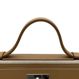 エルメス HERMES ヴァンキャトル35 U刻印 チャイ シルバー金具 トワル/スイフト レディース ハンドバッグ