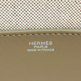 エルメス HERMES ヴァンキャトル35 U刻印 チャイ シルバー金具 トワル/スイフト レディース ハンドバッグ
