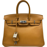 エルメス HERMES バーキン25 Y刻印 セサミ シルバー金具 スイフト レディース ハンドバッグ