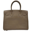 エルメス HERMES バーキン30 □L刻印 エトゥープ シルバー金具 トリヨン レディース ハンドバッグ