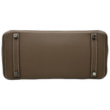 エルメス HERMES バーキン30 □L刻印 エトゥープ シルバー金具 トリヨン レディース ハンドバッグ