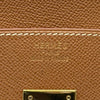 エルメス HERMES バーキン35 □E刻印 ゴールド ゴールド金具 クシュベル レディース ハンドバッグ