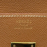 エルメス HERMES バーキン35 □E刻印 ゴールド ゴールド金具 クシュベル レディース ハンドバッグ