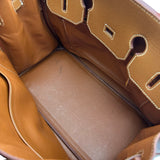 エルメス HERMES バーキン35 □E刻印 ゴールド ゴールド金具 クシュベル レディース ハンドバッグ