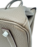 エルメス HERMES バーキン35 B刻印 エトゥープ シルバー金具 トゴ メンズ ハンドバッグ