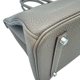 エルメス HERMES バーキン35 B刻印 エトゥープ シルバー金具 トゴ メンズ ハンドバッグ