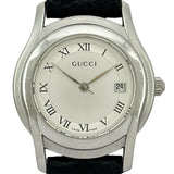 グッチ GUCCI Gクラス 5500L シルバー ステンレススチール クオーツ レディース 腕時計