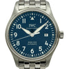 インターナショナルウォッチカンパニー IWC パイロットウォッチ マーク18 プティプランス IW327016 ブルー ステンレススチール 自動巻き メンズ 腕時計