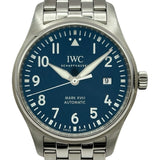 インターナショナルウォッチカンパニー IWC パイロットウォッチ マーク18 プティプランス IW327016 ブルー ステンレススチール 自動巻き メンズ 腕時計