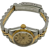 ロレックス ROLEX デイトジャスト モザイク 69173 ゴールド ゴールド/ステンレススチール 自動巻き レディース 腕時計