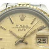 ロレックス ROLEX デイトジャスト モザイク 69173 ゴールド ゴールド/ステンレススチール 自動巻き レディース 腕時計