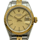 ロレックス ROLEX デイトジャスト モザイク 69173 ゴールド ゴールド/ステンレススチール 自動巻き レディース 腕時計