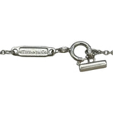 ティファニー TIFFANY＆CO Tスマイルダイヤネックレスミニ ホワイトゴールド Au750 ダイヤモンド ジュエリー