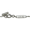 ティファニー TIFFANY＆CO Tスマイルダイヤネックレスミニ ホワイトゴールド Au750 ダイヤモンド ジュエリー