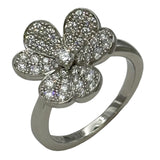 ヴァンクリーフ＆アーペル Van Cleef & Arpels フリヴォルリング ホワイトゴールド Au750 ダイヤモンド ジュエリー