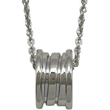 ブルガリ BVLGARI ビーゼロワンネックレス ホワイトゴールド 750 ジュエリー
