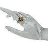 クリスチャン・ディオール Christian Dior ローズデヴァンリング ピンクゴールド Au750 オニキス ダイヤモンド ジュエリー