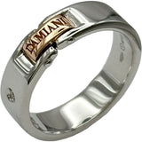 ダミアーニ DAMIANI ロゴリング ホワイトゴールド/ピンクゴールド 750 ジュエリー