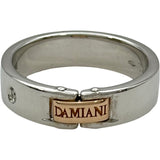 ダミアーニ DAMIANI ロゴリング ホワイトゴールド/ピンクゴールド 750 ジュエリー